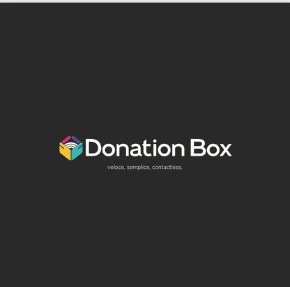 TOTEM EASY DESK - Donation Box Kit  - Noleggio 1 Settimana