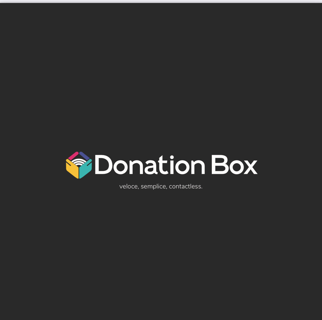 Punto di donazione mobile: POS per Smartphone