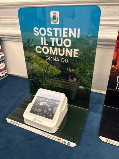 SOLO DESK: l'unico POS da banco che raccoglie dati e donazioni