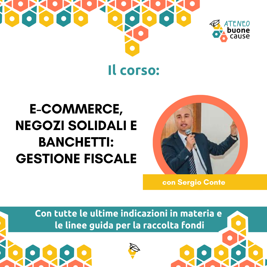 Compact Session: E-commerce, negozi solidali e banchetti: gestione fiscale